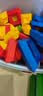 乐乐鱼（leleyu）金字塔积木1岁鲁班塔八面玲珑塔戴乐魔塔积木玩具儿童生日礼物 【进阶款30片彩盒装】百变积木塔 实拍图