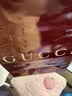 古驰（GUCCI）腰带真皮男士经典款大logo板扣式皮带轻奢商务休闲潮流 七夕送礼 黑色牛皮 90  适合125-145斤 实拍图