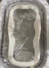 iuu婴儿洗澡盆 可折叠宝宝浴盆大号 洗澡神器躺托浴架新生儿童用品 【北欧灰-无线感温】+调节感温浴架+浴垫+浴网 材质：FDA食品级材质检测认证 实拍图