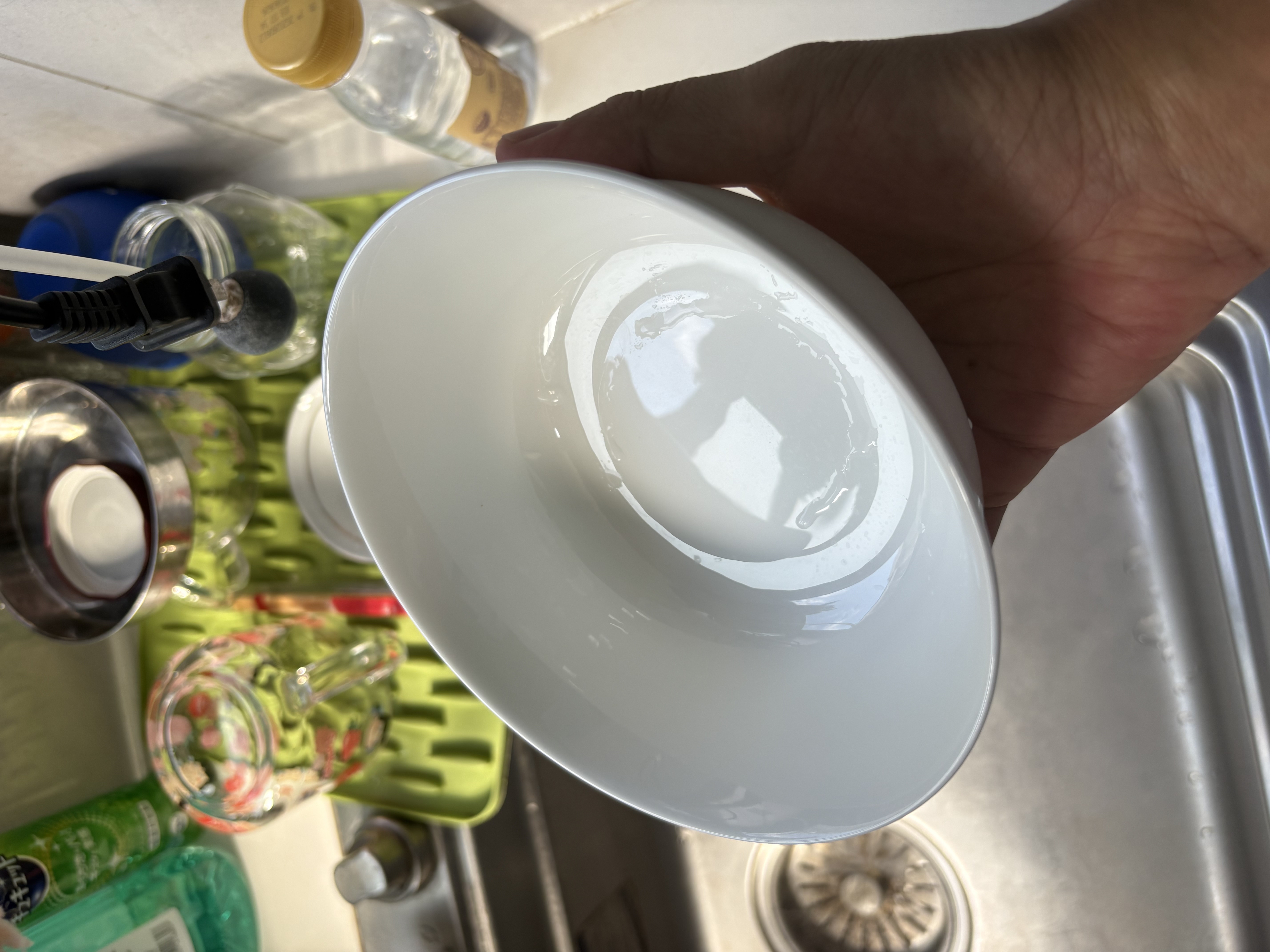 Remec骨瓷花好月圆6英寸面碗2个装 饭碗 汤碗 米饭碗 中碗 碗 实拍图