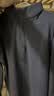 gxgjeans男装 多色基础打底宽松半开襟长袖T恤男士 25年秋新品 藏青色# M (170) 实拍图