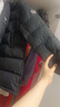 保姆鹅  【风墙】儿童羽绒服宝宝中长款护脸加厚外套保暖童装[NG2664] 炭黑 150 实拍图