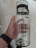 【送杯套】大容量加厚玻璃杯子便携杯茶水分离带杯套泡茶水杯 透明 1000ml吨吨桶 1只装 实拍图