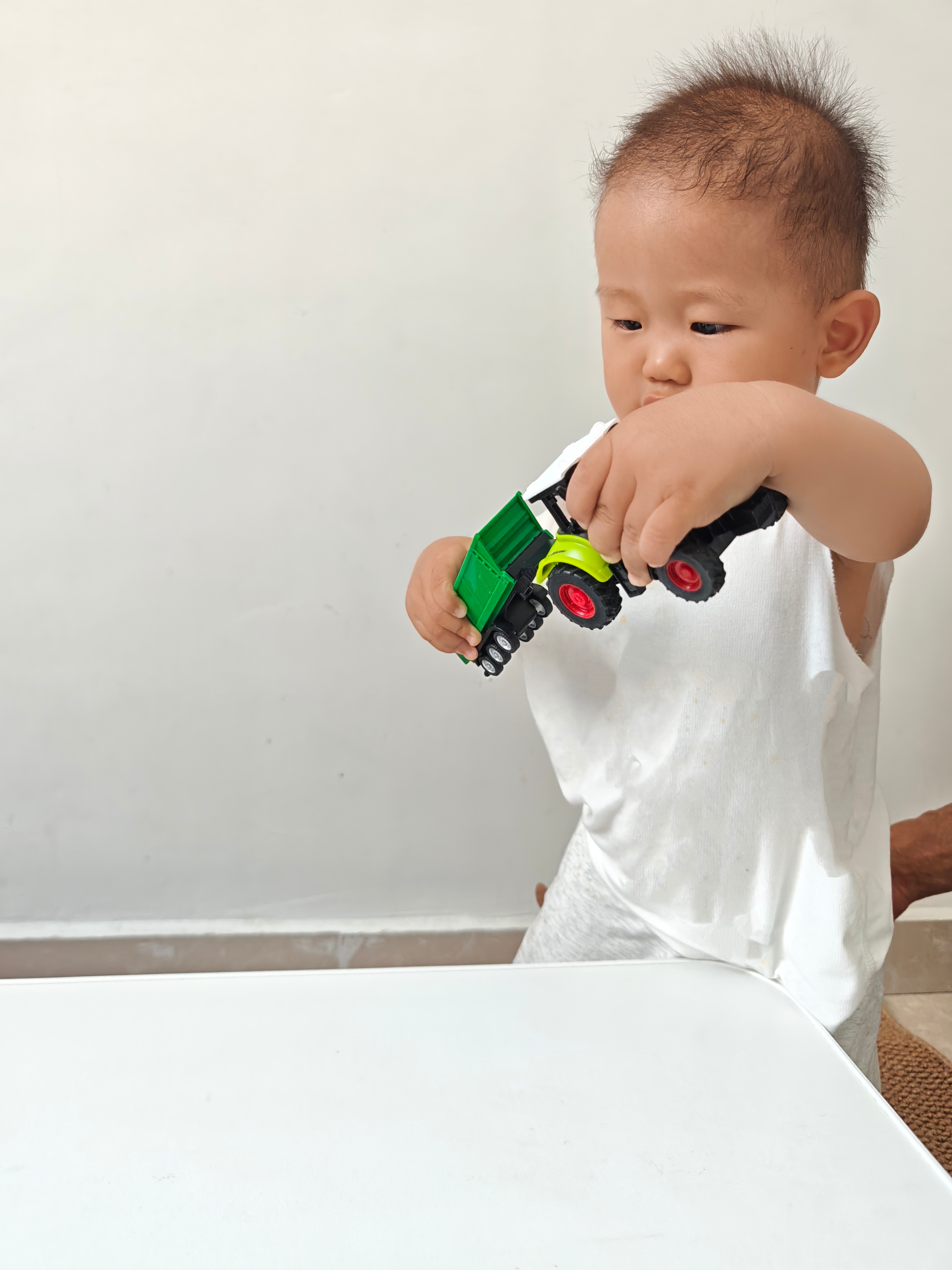 光多拉拖拉机儿童玩具惯性仿真农用模型运输车男孩汽车玩具宝宝生日礼物 实拍图
