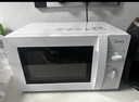 美的（Midea）【价保618】快捷微波炉 家用小型 360°转盘加热 旋钮操控 易洁内胆（M1-L213B二代） 实拍图