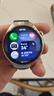 华为HUAWEI WATCH 5 46mm 基础款不锈钢表壳星河蓝素皮复合表带首创X-TAP智感窗eSIM通话手表 实拍图