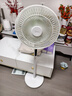 美的（Midea）【幸运草安睡1S】一级能效直流变频声控电风扇家用遥控卧室静音落地扇台式桌面抗菌大风力转页扇 实拍图