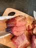 杨大爷烟熏四川特产腊味 后腿腊肉200g 实拍图