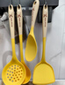 广意 硅胶锅铲 厨具四件套不粘锅专用耐高温铲子汤勺漏勺饭勺 GY1427 实拍图