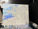 好久不见数字油画diy风景花卉手绘油画填色客厅装饰画儿童手工画挂画 实拍图