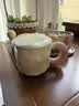 几物森林陶瓷马克杯带勺盖杯子咖啡杯情侣茶杯男女洗碗机可用 黄色420ml 实拍图