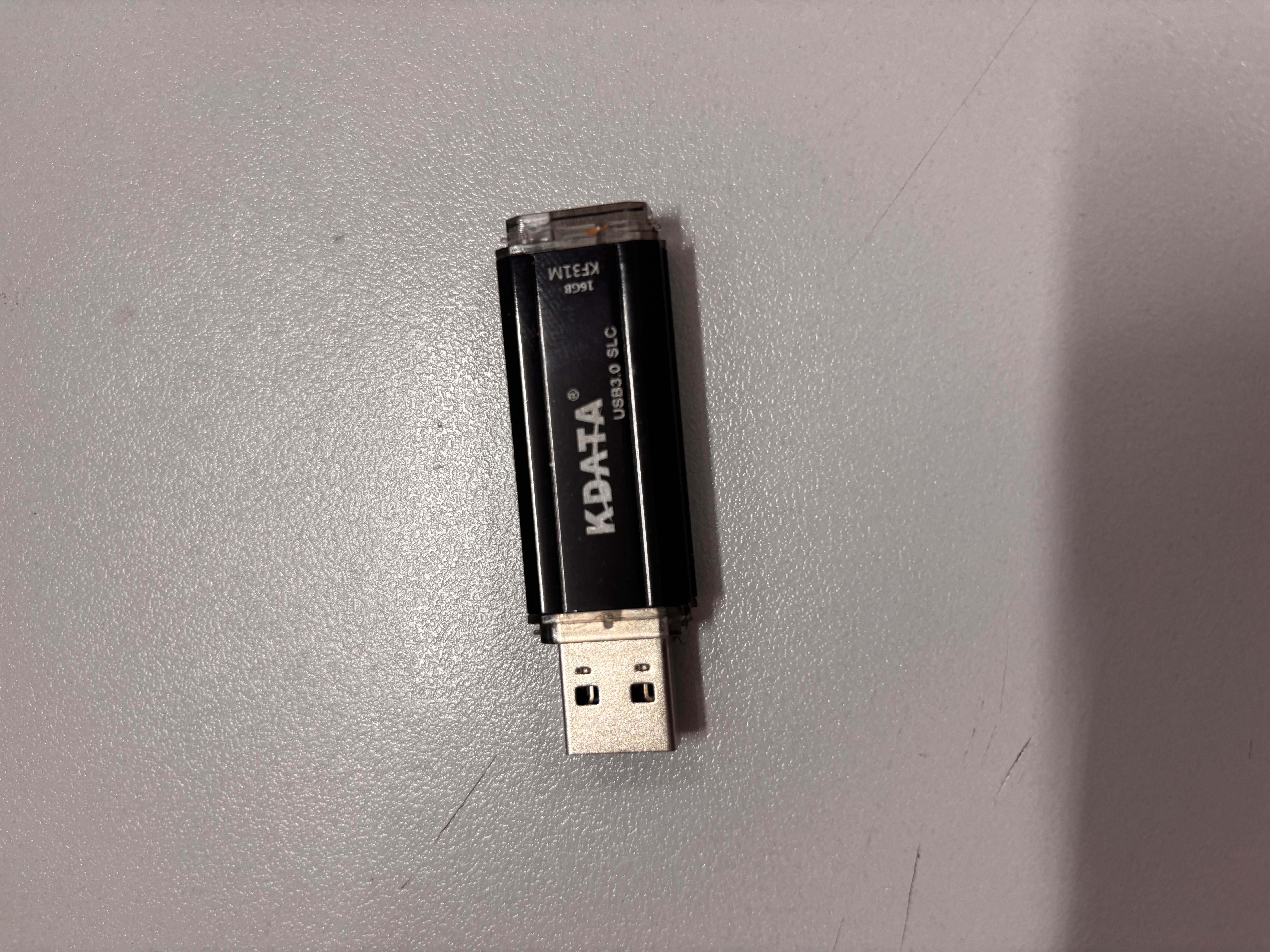KDATA金田USB3.0工业级U盘SLC颗粒企业级金属高速优盘行车记录仪软路由启动系统工控机U盘支持定制logo KF31M丨SLC颗粒丨16GB 实拍图