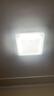 美的（Midea）LED吸顶灯现代轻奢餐厅卧室灯仿水晶灯饰48瓦三色晶星J2包安装 实拍图