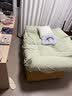 欧派可拆洗沙发床两用小户型公寓折叠布艺云朵沙发简约书房双人小沙发 【功能款】2.05米大双人位【沙发秒变床 可拆洗设计】 【豪华版】抗菌防水雪尼尔TY74（高回弹海绵） 实拍图
