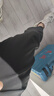 班尼路（Baleno）裤子男夏季运动冰丝高街美式潮流垂感青少年休闲黑色纯色速干裤 实拍图