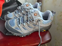 迈乐（Merrell）官方店男女款户外登山徒步鞋减震MOAB 3迈越者轻量防滑耐磨透气 J035896灰蓝（女） 36 实拍图