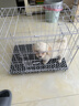 贝初众狗笼小中大型犬狗笼子猫笼带厕所加粗折叠宠物笼子柯基笼幼犬狗笼 白色加粗狗笼50*33*38【6斤内】 白色带厕所托盘 清洁方便 无毛边无倒刺不卡脚 实拍图