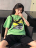 真维斯（Jeanswest）短裤女夏季新款宽松超显瘦运动短裤女慵懒风A字休闲纯色五分裤 实拍图