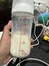 贝亲（Pigeon）玻璃奶瓶宽口径防胀气240ml M号奶嘴 3月+ AA187  实拍图