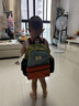 SHUKIKU儿童书包幼儿园一年级书包小学生背包男女生户外旅游双肩包橙红M 实拍图