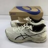 亚瑟士ASICS男鞋网面跑步鞋缓震跑鞋透气舒适运动鞋 GEL-FLUX 4 白色/棕色 42.5 实拍图