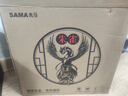 先马（SAMA）朱雀air 台式电脑主机箱 前板铁网/双面散热孔/6个风扇位/宽体五金/支持ATX主板240水冷竖装显卡 实拍图
