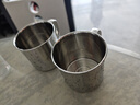 onlycook316L口杯水杯 儿童水杯早餐牛奶杯 婴幼儿饮水杯 无盖熊猫350ml 实拍图