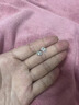 QMXDS999纯银小猫咪耳钉女士足银养耳洞睡觉免摘可爱精致耳环女礼物 小猫耳钉一对 实拍图