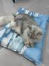 乐优派宠物冰垫猫窝猫垫狗垫夏季凉席凉垫子冰窝防水 方形65*50cm 实拍图