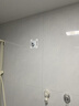 MYMOODHOUSE弧形浴帘套装免打孔隐形防水卫生间浴室隔断帘淋浴折叠干湿分离-C 实拍图