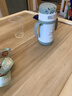 膳魔师（THERMOS）儿童吸管保温保冷水杯超轻316L不锈钢把手学生幼儿园婴儿上学TCKC 实拍图