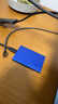 三星（SAMSUNG）1TB Type-c USB 3.2移动固态硬盘（PSSD） T7蓝色 NVMe传输速度1050MB/s 手机直连Mac mini 外接 实拍图