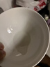 京东京造 碗盘餐具整套 碗具套装乔迁之喜陶瓷 纯白骨瓷 饭碗4.5英寸*6 实拍图