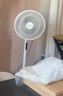 美的（Midea）【幸运草安睡1S】一级能效直流变频声控电风扇家用遥控卧室静音落地扇台式桌面抗菌大风力转页扇 实拍图