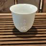 鹏山清欢玲珑花神杯陶瓷功夫茶杯品茗杯小号个人茶盏国风功夫茶具茶杯 实拍图