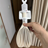 名创优品（MINISO）梳子弹力按摩天使贝壳梳气囊梳造型梳按摩梳生日礼物女 米色 实拍图