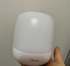 美的（Midea）床头灯卧室柔光小夜灯充电台灯三色调光节日创意礼品礼物起夜灯 实拍图