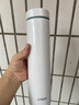 虎牌（TIGER）保冷杯保温杯超轻直筒不锈钢水杯MMZ-A602-WW白色600ML杯子礼品 实拍图