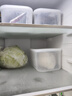 禧天龙冰箱保鲜盒食品级冰箱收纳盒塑料密封盒蔬菜水果冷冻盒 2.7L 3个 实拍图