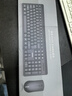 联想（Lenovo）KN210键盘鼠标套装 2.4G无线键鼠套装 全尺寸商务办公  笔记本电脑键盘台式机一体机 黑色 实拍图