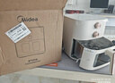美的（Midea）【价保618】0氟新风炎烤空气炸锅家用 6.5L大容量多功能免翻面双可视空气炸锅蒸烤一体烤箱KZC6521 实拍图