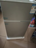 新飞冰箱小型租房用 一级能效冷 藏冷冻两用1-2人家用小冰箱 出租房双门电冰箱办公室两门 26年旗舰 76A一级能效【带净味盒】银 实拍图
