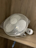 格力（GREE）壁扇壁挂式电风扇挂墙式家用预约餐厅客厅遥控墙壁扇摇头办公室宿舍餐厅食堂商铺工程 【白色三叶遥控】FB-4001B 实拍图