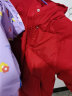 巴拉巴拉童装女童棉衣宝宝棉服秋冬短款便服两件套洋气 紫白色调00371 130cm 晒单实拍图