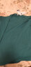 NASA GISS重磅260g纯棉短袖t恤男纯色圆领厚实不透纯白打底衫男女体恤上衣 孔雀绿 2XL体重170-190斤 实拍图