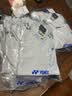 尤尼克斯（YONEX）羽毛球服遇水变色吸汗速干情侣男款运动T恤1100426BCR象牙白XO 实拍图