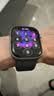 Apple/苹果 Watch S11 智能手表GPS+蜂窝款46毫米深空灰色铝金属表壳黑色运动型表带M/L MFDE4CH/B 实拍图