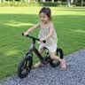 凤凰（Phoenix）儿童平衡车1-2-3-6-8岁幼儿宝宝学步滑步男女孩发光减震竞速礼物 【尼龙车身】曜黑色-灯光减震款（含护具头盔） 12寸 实拍图
