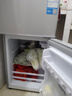 奥克斯小冰箱家用小型迷你冷藏冷冻两用出租房宿舍用节能省电寝室办公室电冰箱 【节能省电】176银色【高效保鲜 铜管速冷】56L 实拍图