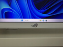 华硕ROG XG27ACMES-W 27英寸显示器2K240Hz电竞显示器超频255Hz HDR400 G-Sync 0.3ms响应 HDMI 2.1 实拍图